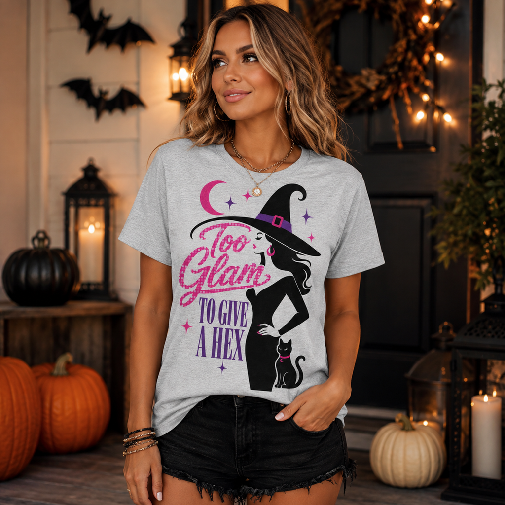 Sassy Witch Cat Shirt Funny Halloween Graphic Tee